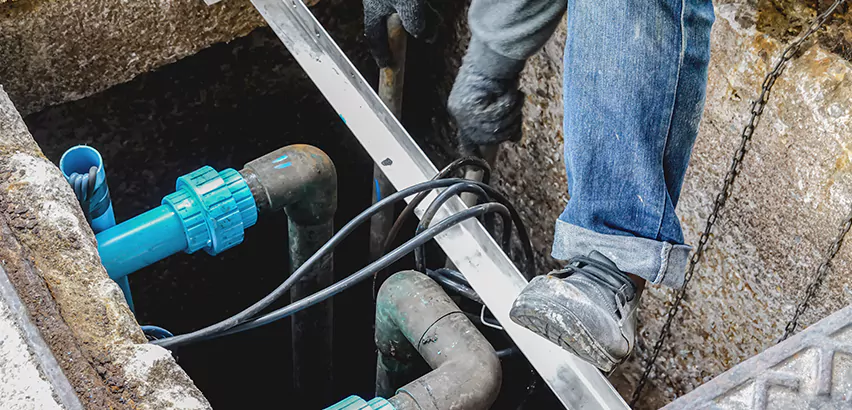 Zoeller Sewage Ejector Pump System in Glen Cove