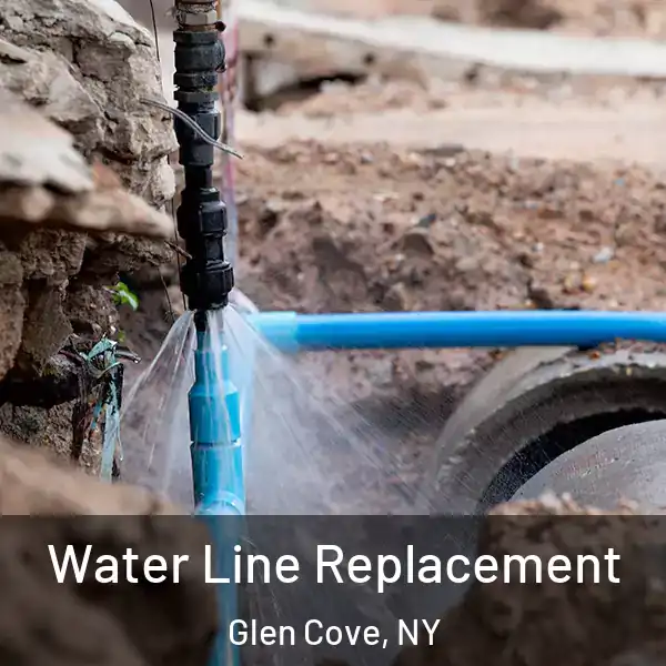  Water Line Replacement Glen Cove, NY